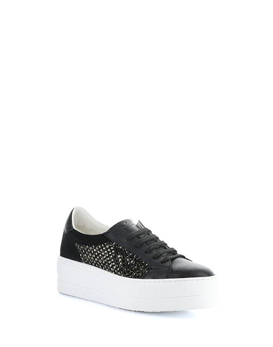 MARLO BLACK/GOLD LAMINADO/MESH