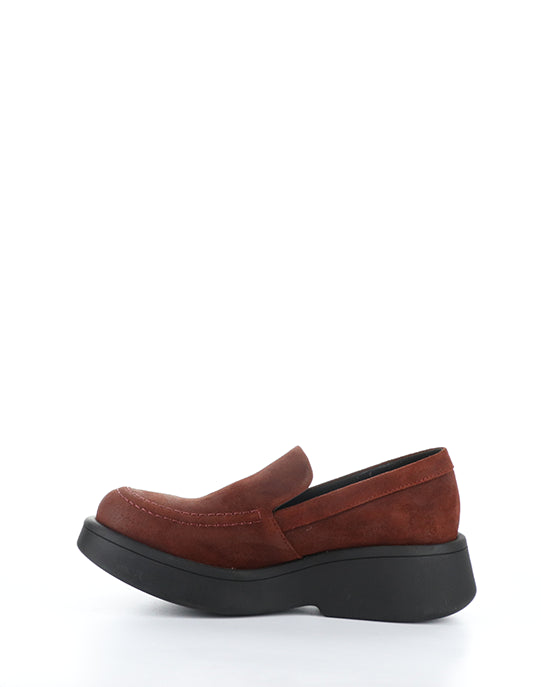 MARU158FLY 005 OXBLOOD OIL SUEDE