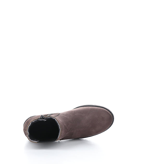 MASS PLUM/BLACK NUBUCK/ELASTIC