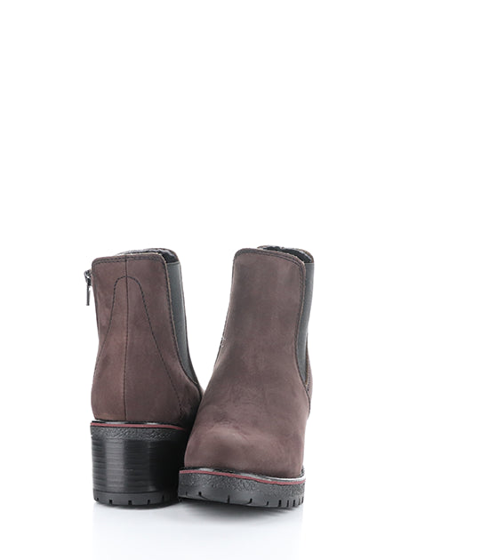 MASS PLUM/BLACK NUBUCK/ELASTIC