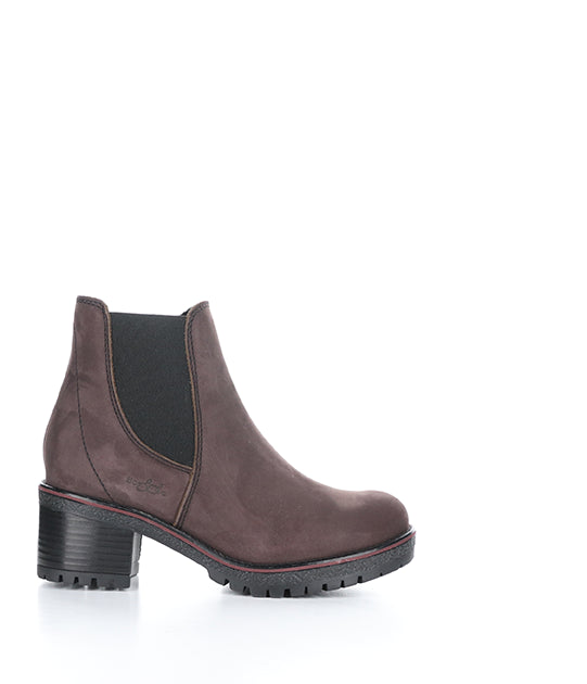 MASS PLUM/BLACK NUBUCK/ELASTIC