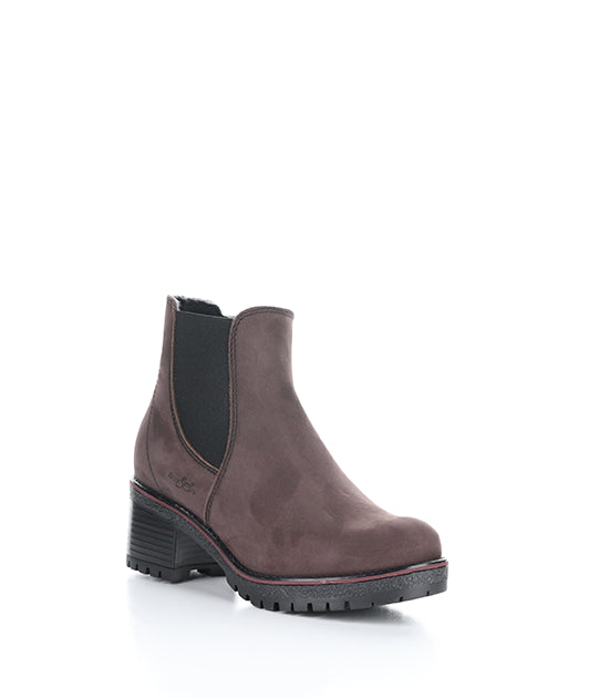 MASS PLUM/BLACK NUBUCK/ELASTIC