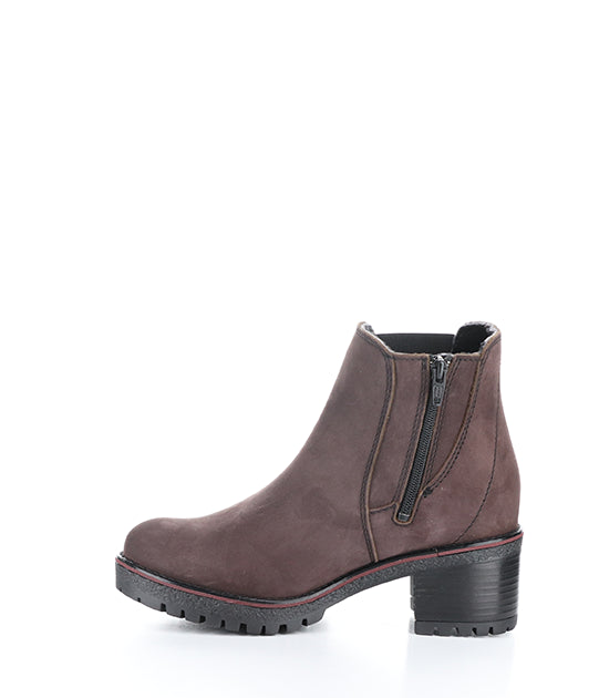 MASS PLUM/BLACK NUBUCK/ELASTIC