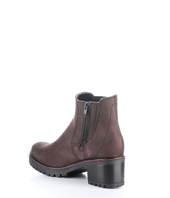MASS PLUM/BLACK NUBUCK/ELASTIC