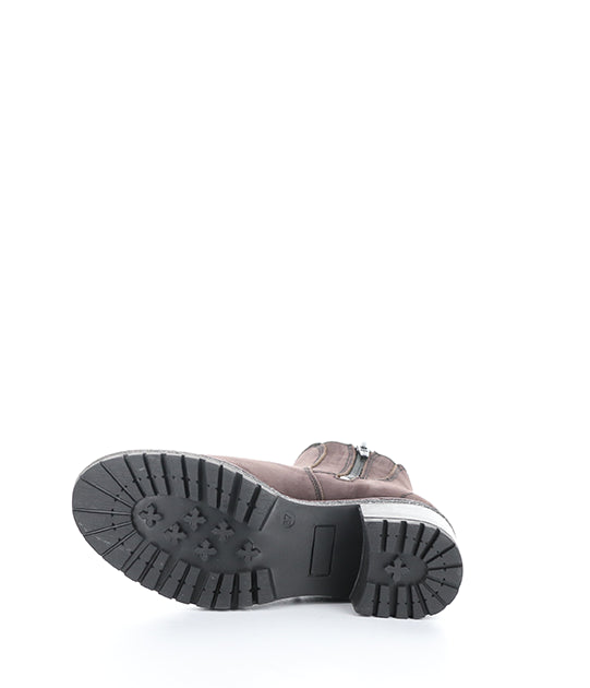 MASS PLUM/BLACK NUBUCK/ELASTIC