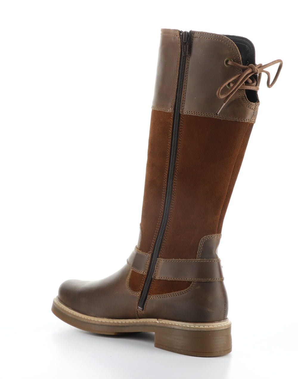 MATEO CAMEL/NUT/CAMEL Round Toe Boots