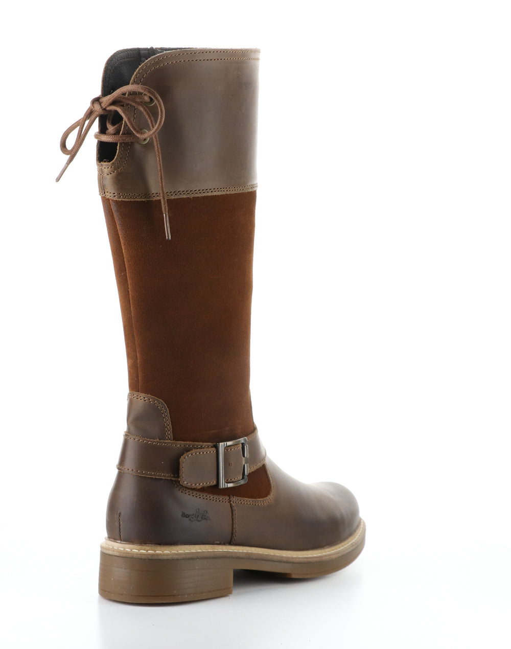 MATEO CAMEL/NUT/CAMEL Round Toe Boots