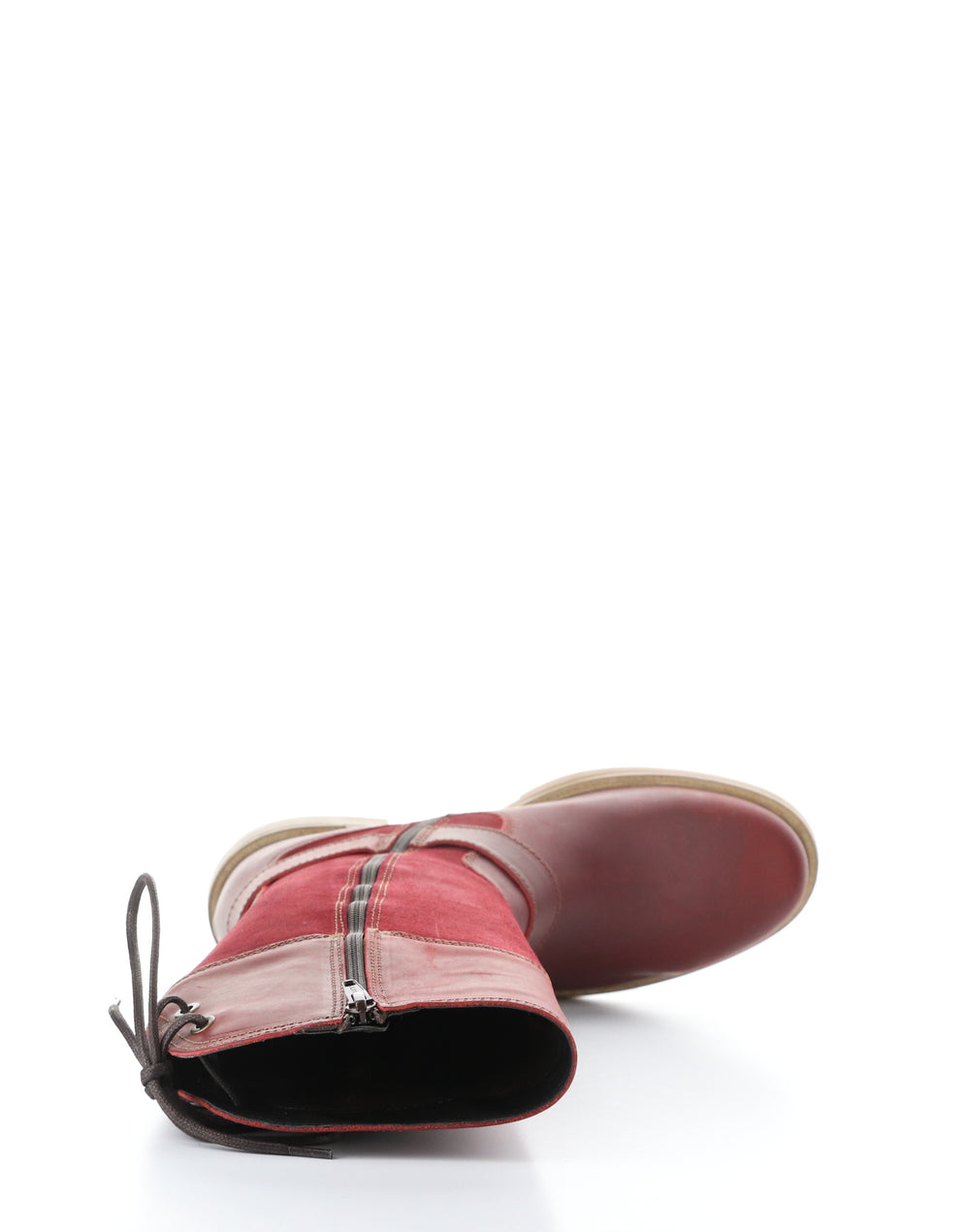 MATEO RED/SANGRIA/RED Round Toe Boots