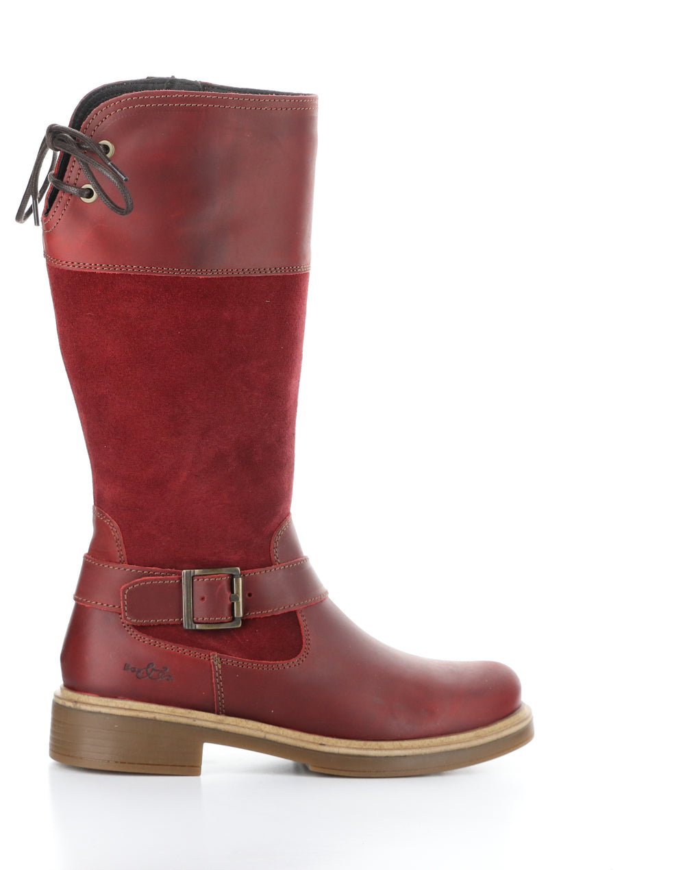 MATEO RED/SANGRIA/RED Round Toe Boots