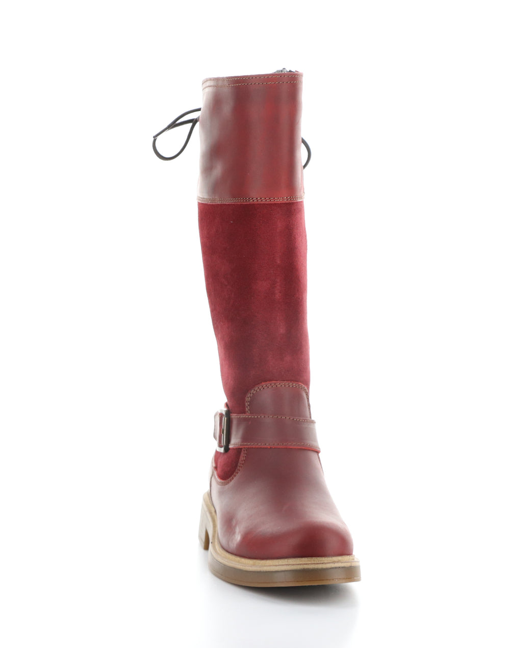 MATEO RED/SANGRIA/RED Round Toe Boots