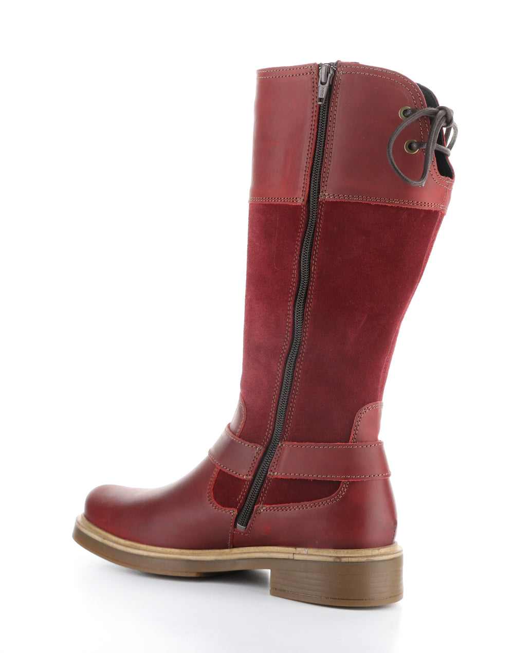 MATEO RED/SANGRIA/RED Round Toe Boots