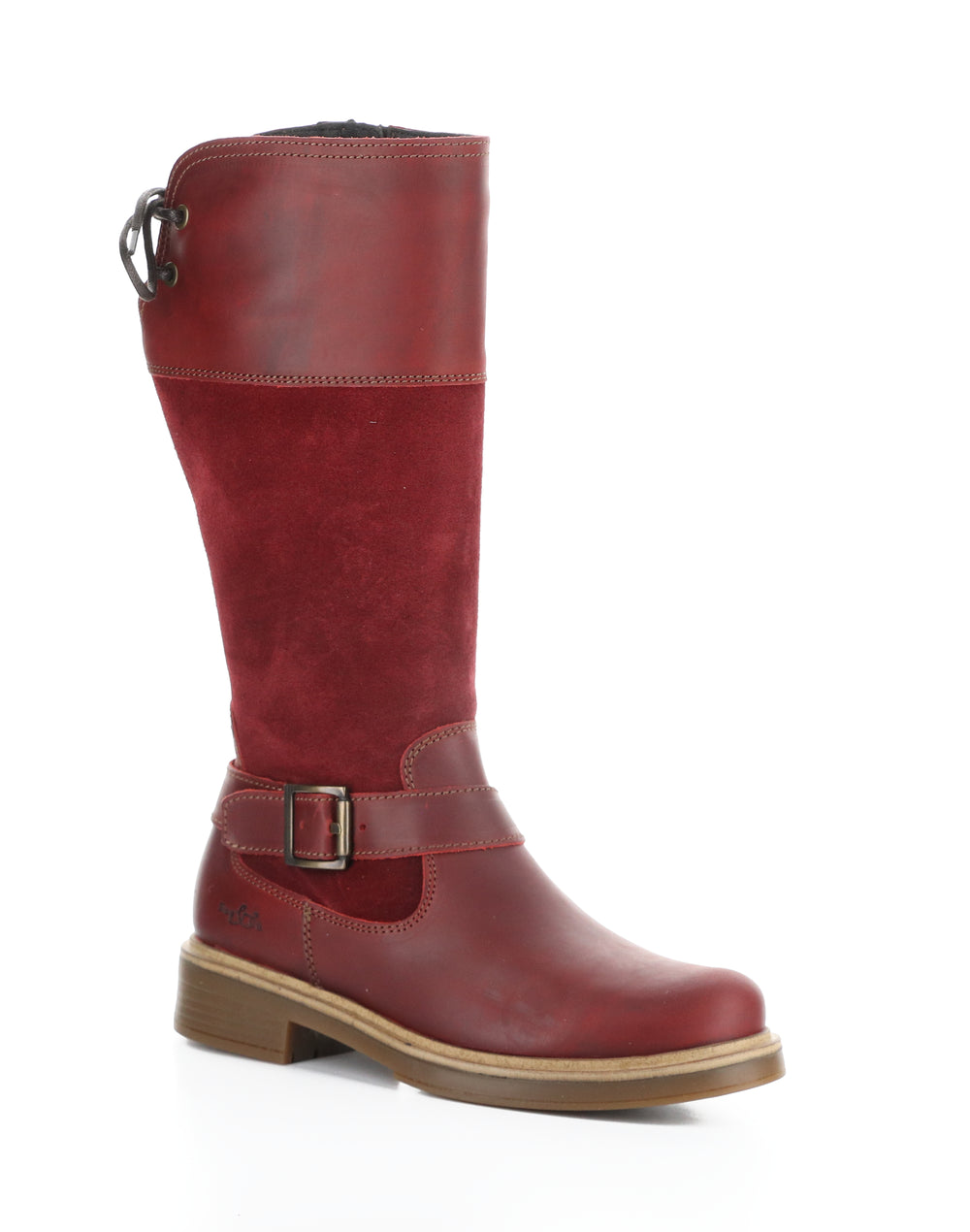 MATEO RED/SANGRIA/RED SADDLE/SUEDE/SADDLE