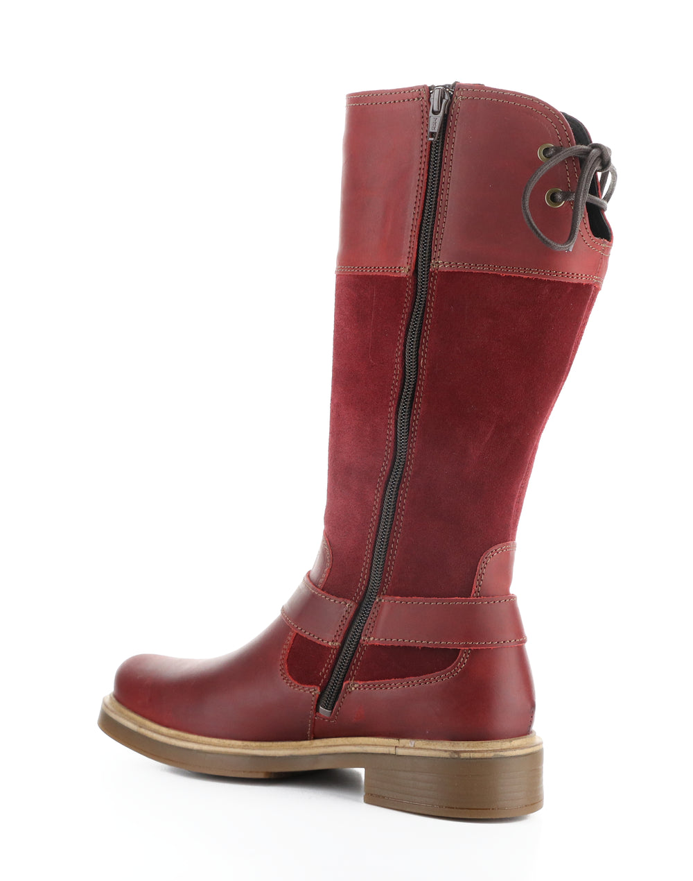 MATEO RED/SANGRIA/RED SADDLE/SUEDE/SADDLE