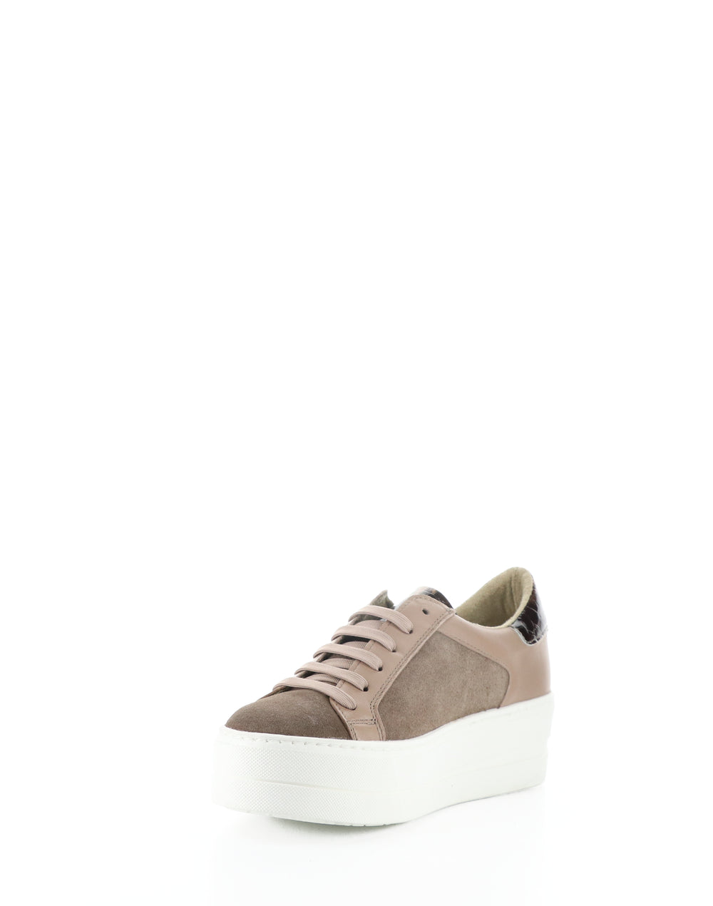 MAUDE TAUPE/ALMONDINE SUEDE/CORDERO/CHAROL FANTASY