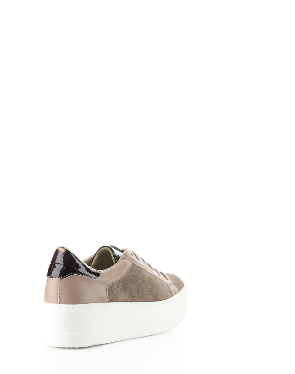 MAUDE TAUPE/ALMONDINE SUEDE/CORDERO/CHAROL FANTASY
