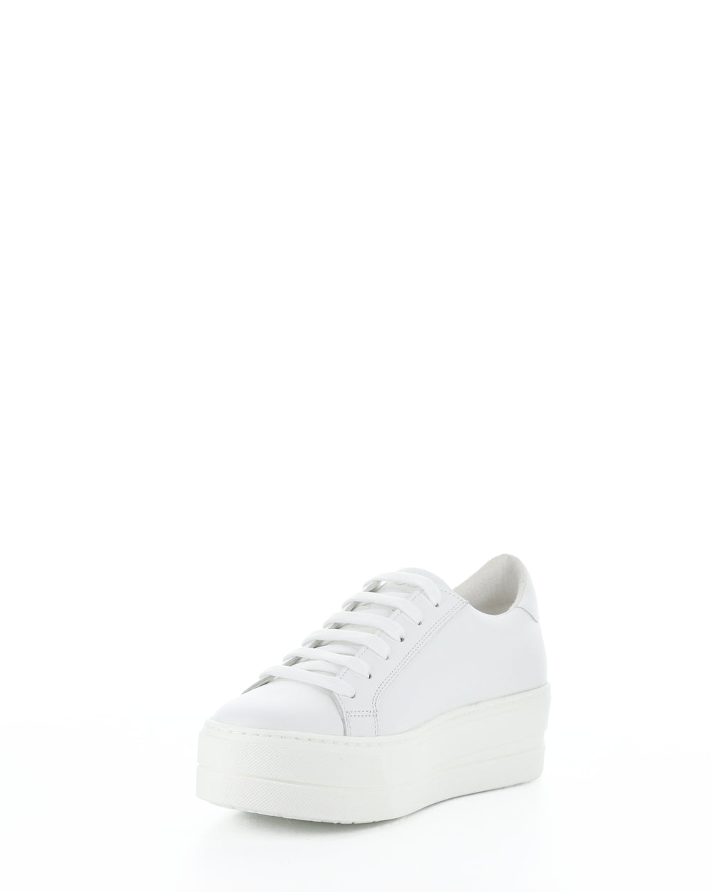 Maya White Verona Leather