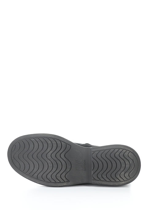 MEBS189FLY 003 BLACK OIL SUEDE
