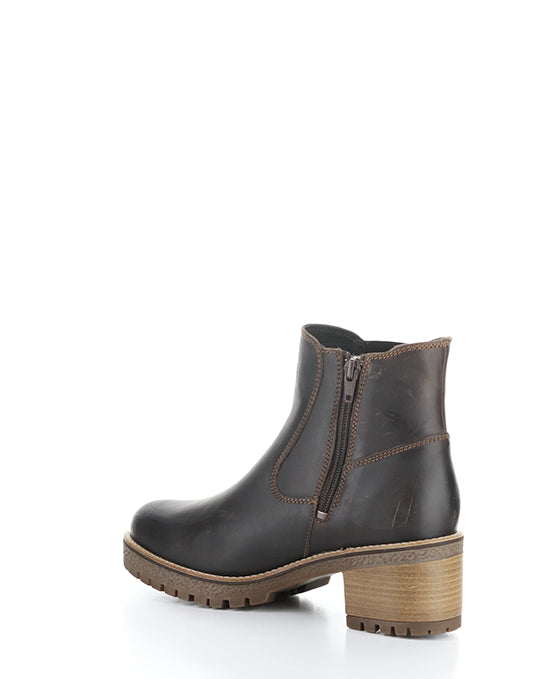 MERCY WOOL ESPRESSO SADDLE LEATHER