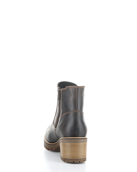 MERCY WOOL ESPRESSO SADDLE LEATHER