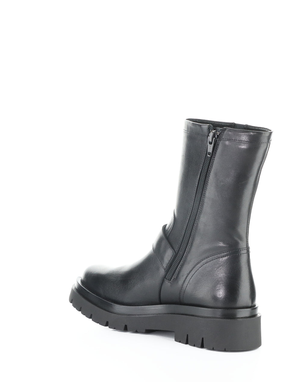 Mich Black Feel Leather