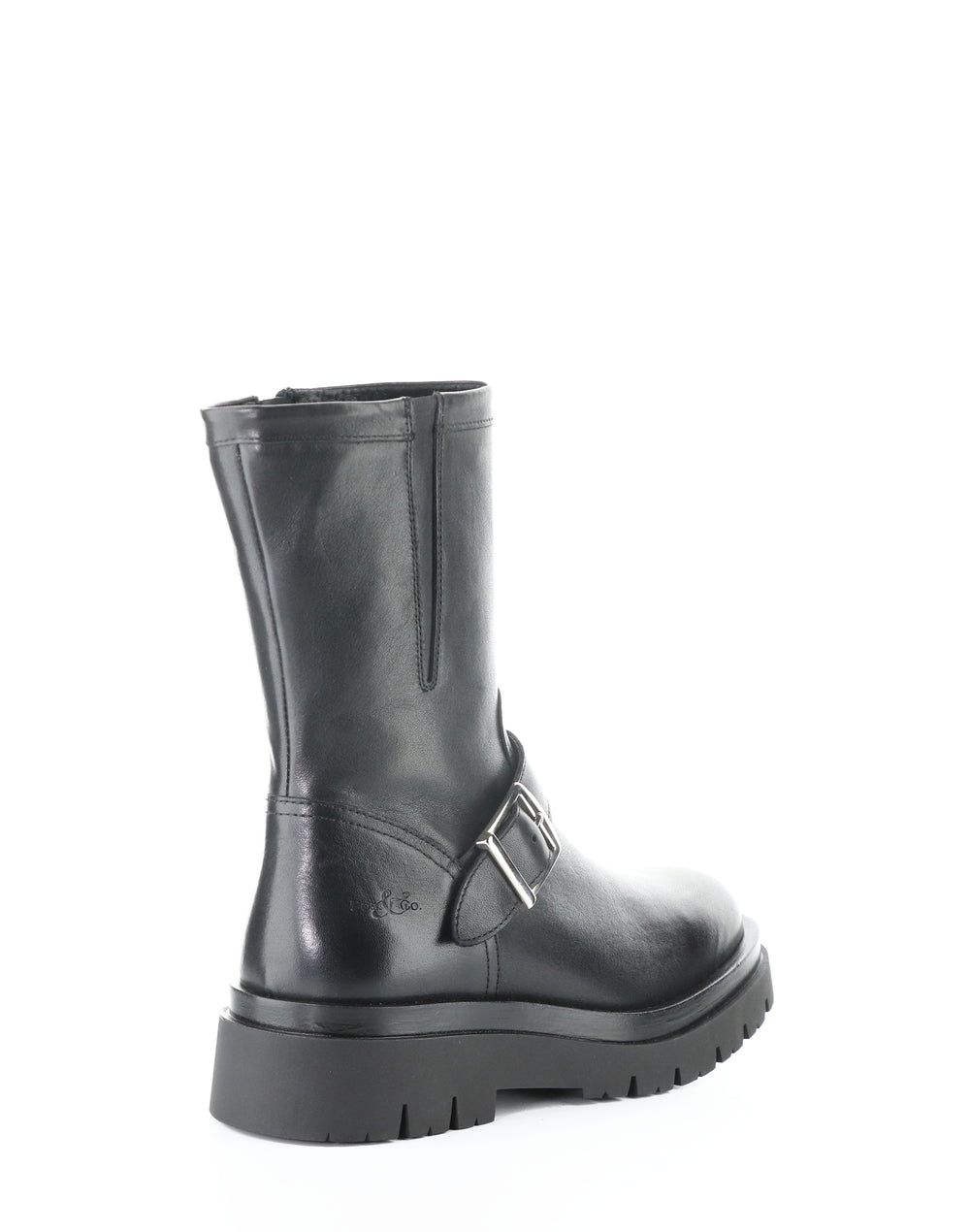 Mich Black Feel Leather