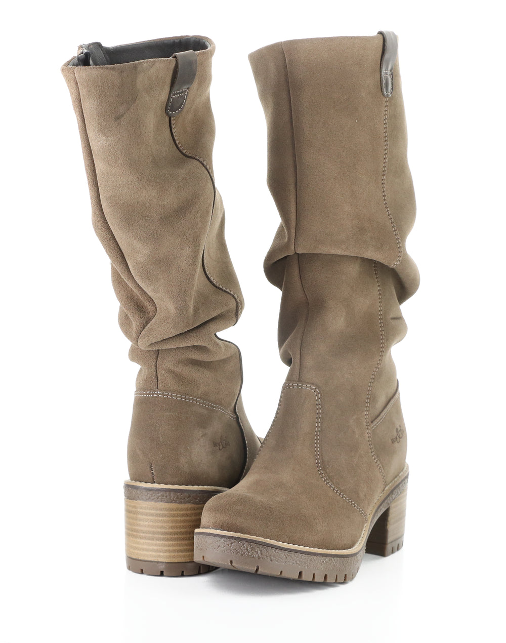 Mist Taupe/Dkbrown Suede/Saddle