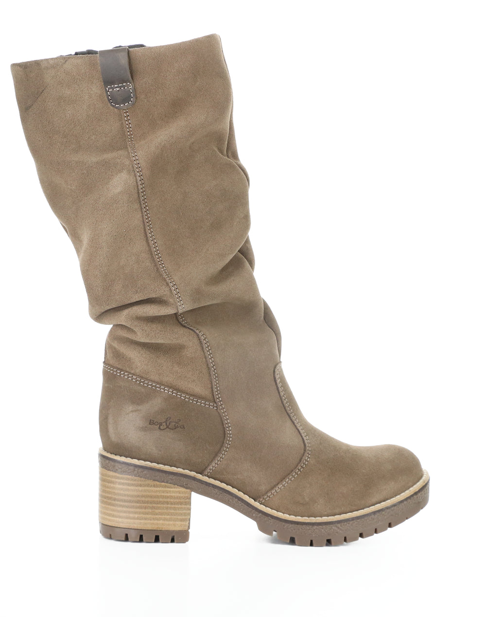 Mist Taupe/Dkbrown Suede/Saddle