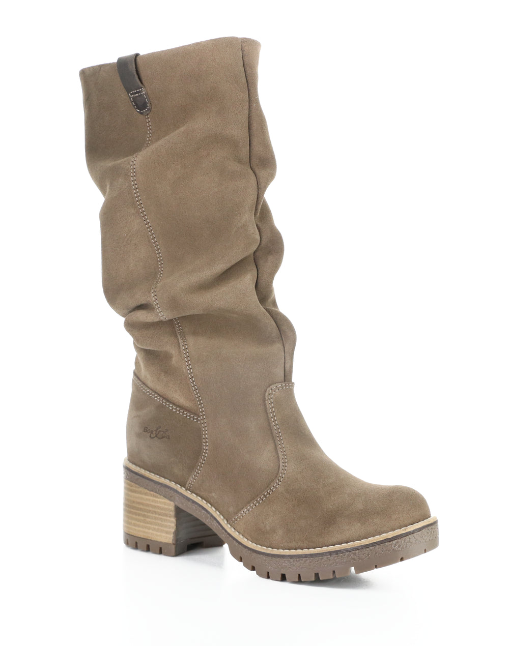 Mist Taupe/Dkbrown Suede/Saddle