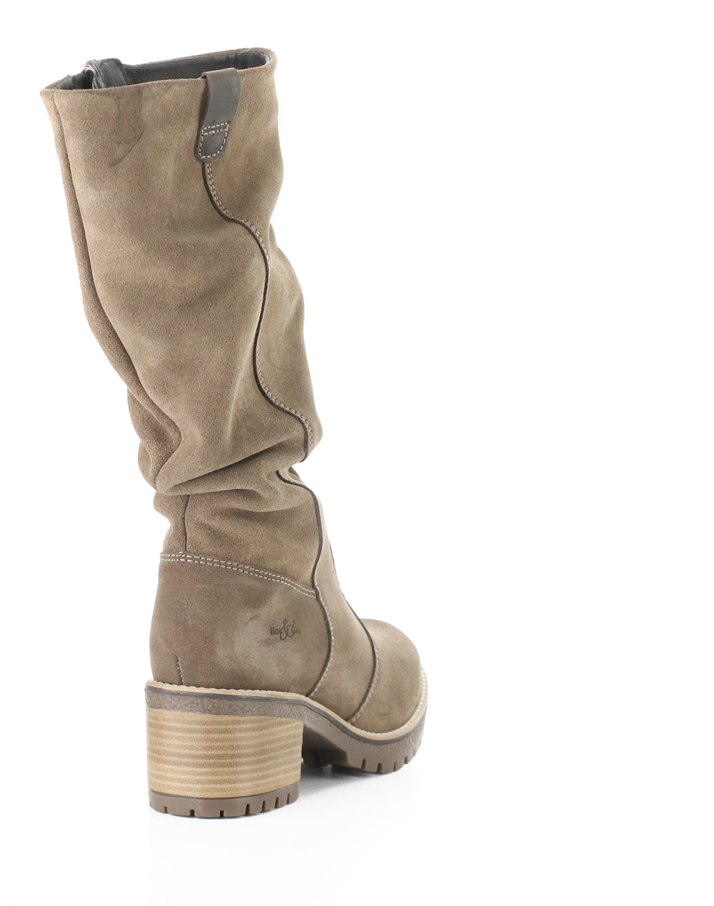 Mist Taupe/Dkbrown Suede/Saddle