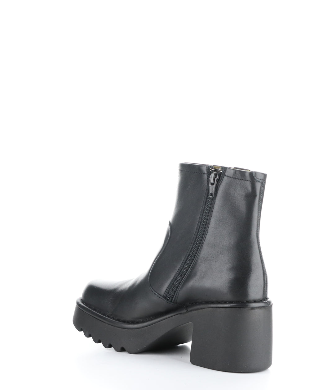 MOGE250FLY 000 BLACK Round Toe Boots