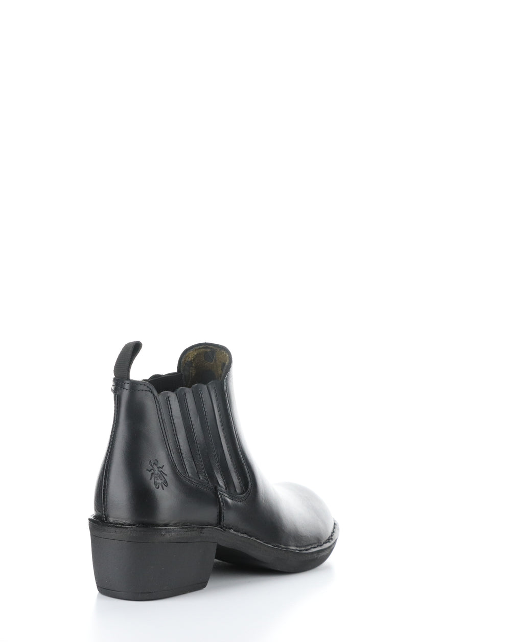 MOOF103FLY 000 BLACK Round Toe Boots