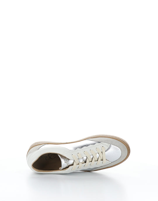 MYRA LT GREY COMBO SUEDE/LAMINADOS/LEA
