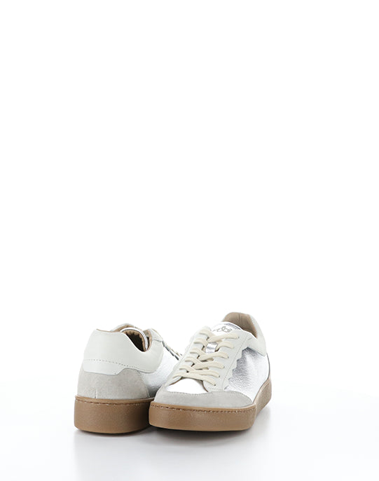 MYRA LT GREY COMBO SUEDE/LAMINADOS/LEA