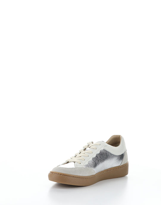 MYRA LT GREY COMBO SUEDE/LAMINADOS/LEA