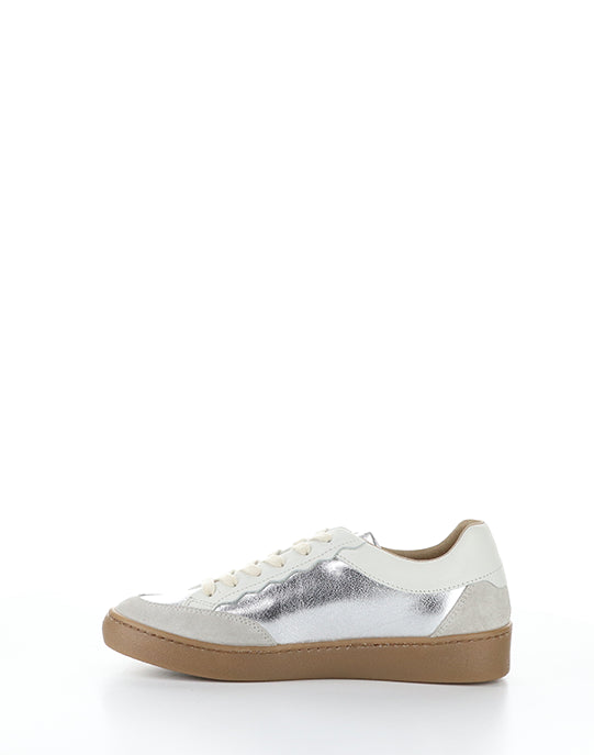 MYRA LT GREY COMBO SUEDE/LAMINADOS/LEA