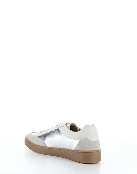 MYRA LT GREY COMBO SUEDE/LAMINADOS/LEA