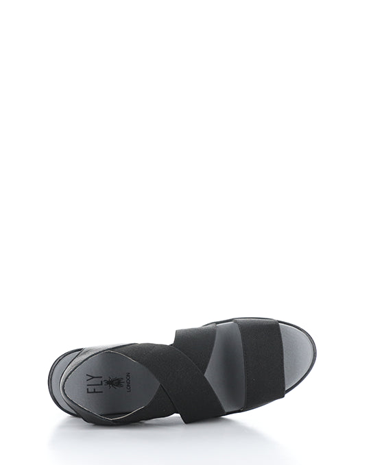 NOLI056FLY 000 BLACK MOUSSE/GROGRAIN