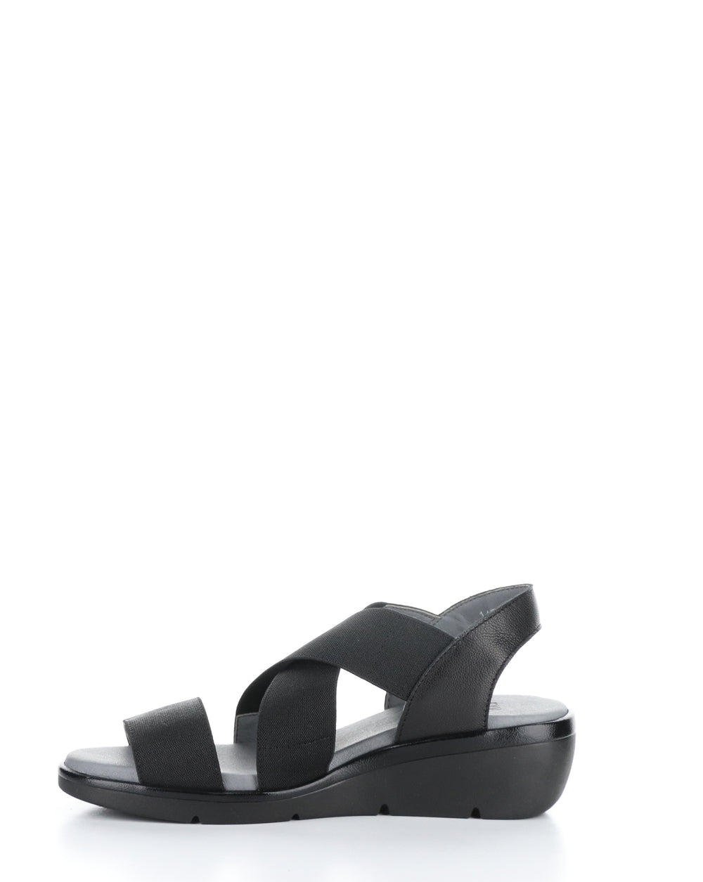 NOLI056FLY 000 BLACK Elasticated Sandals