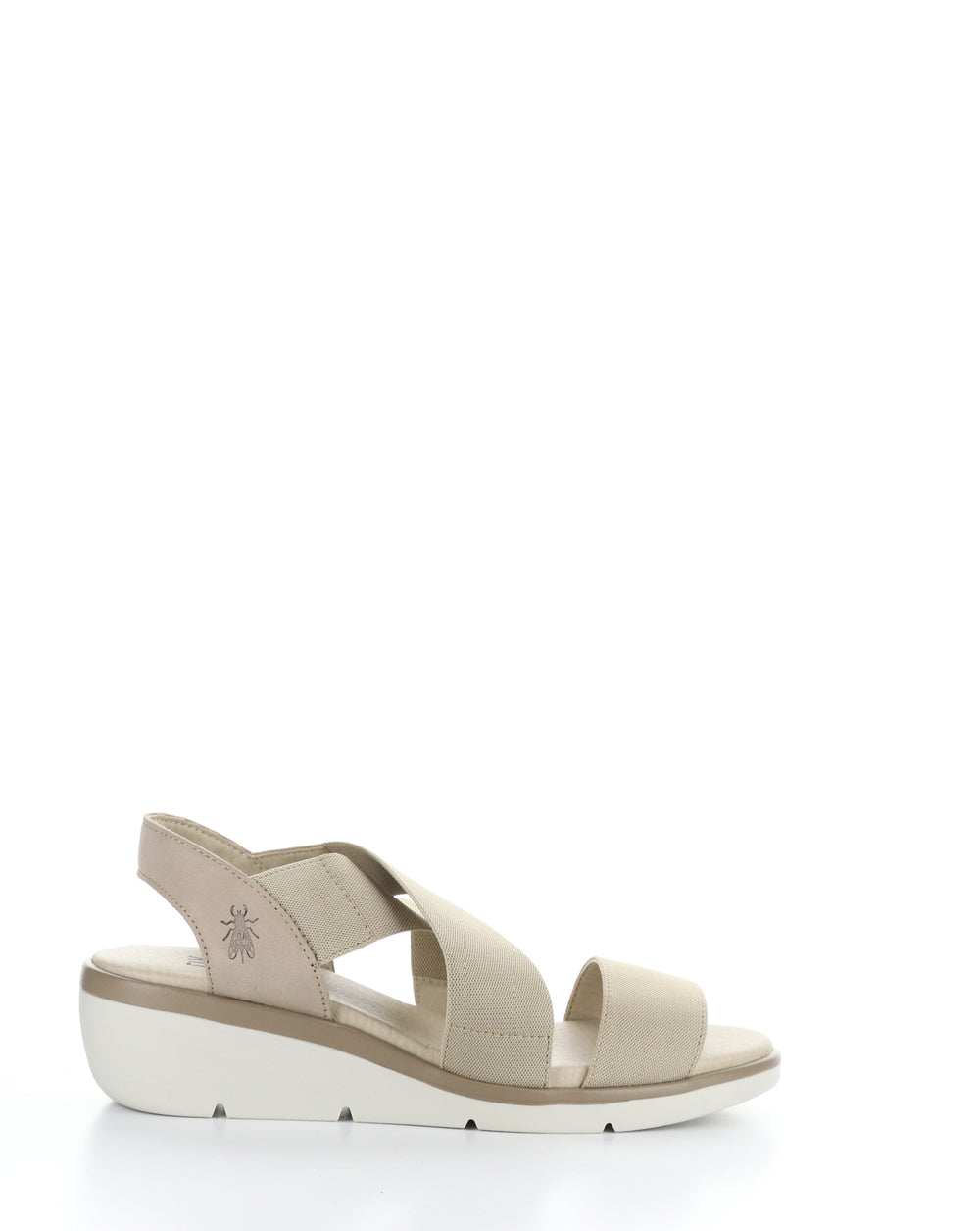 NOLI056FLY 002 TAUPE Elasticated Sandals