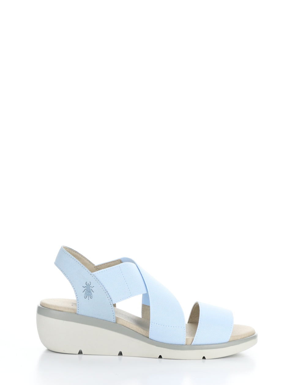 NOLI056FLY 003 SKY BLUE Elasticated Sandals