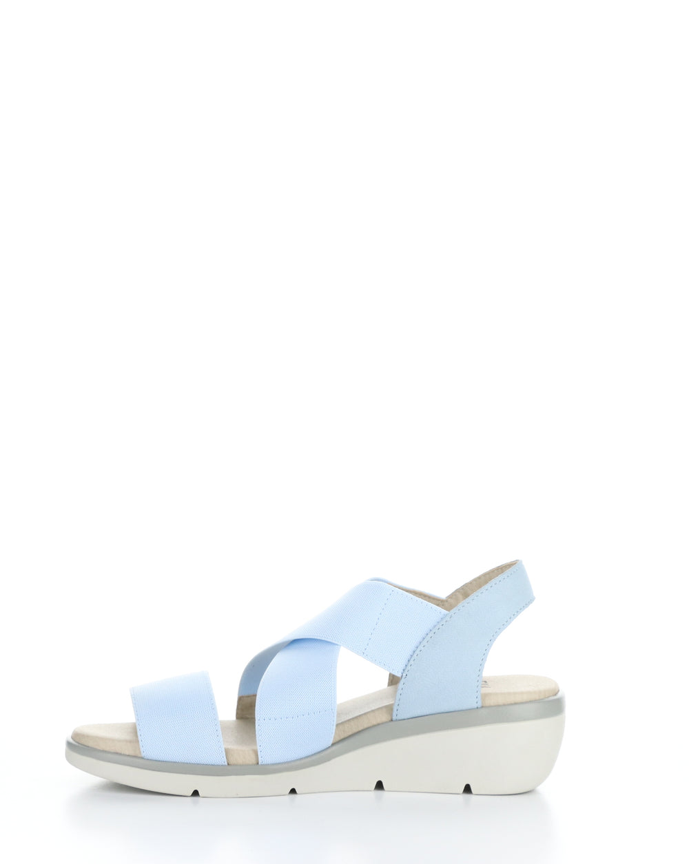 NOLI056FLY 003 SKY BLUE Elasticated Sandals