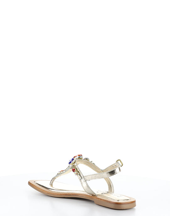 OTU GOLD LEATHER/JEWELS