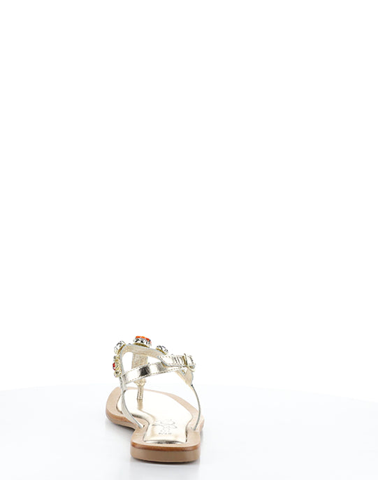 OTU GOLD LEATHER/JEWELS