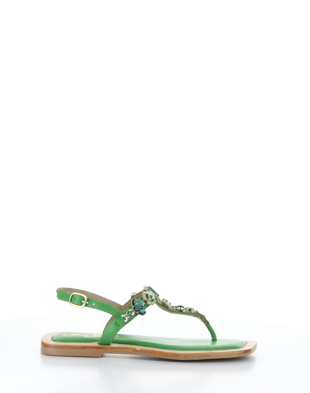 OTU GREEN Buckle Sandals