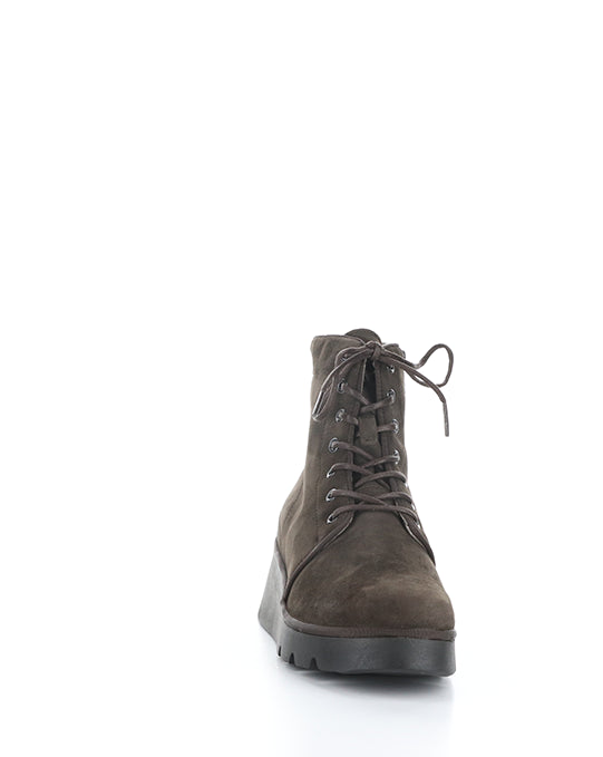 PALL404FLY 001 DK TAUPE KID SUEDE