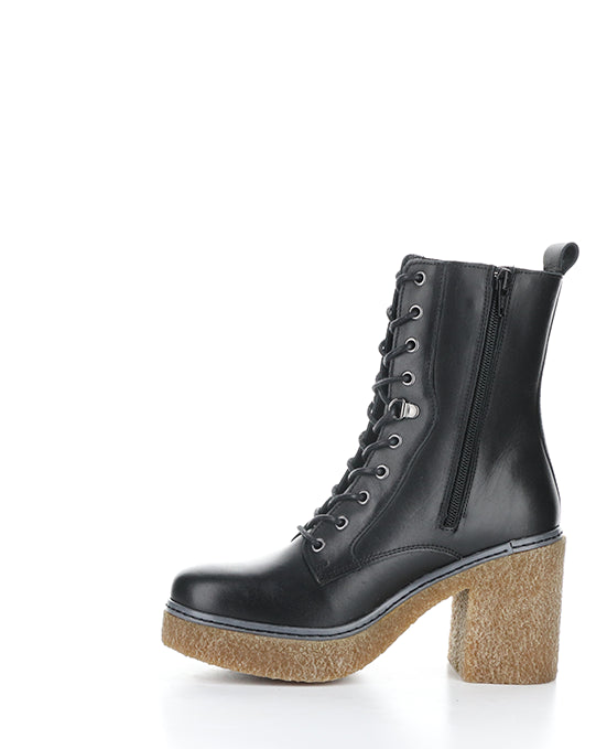 Panda Black Feel Leather