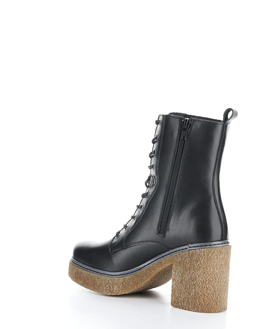 Panda Black Feel Leather