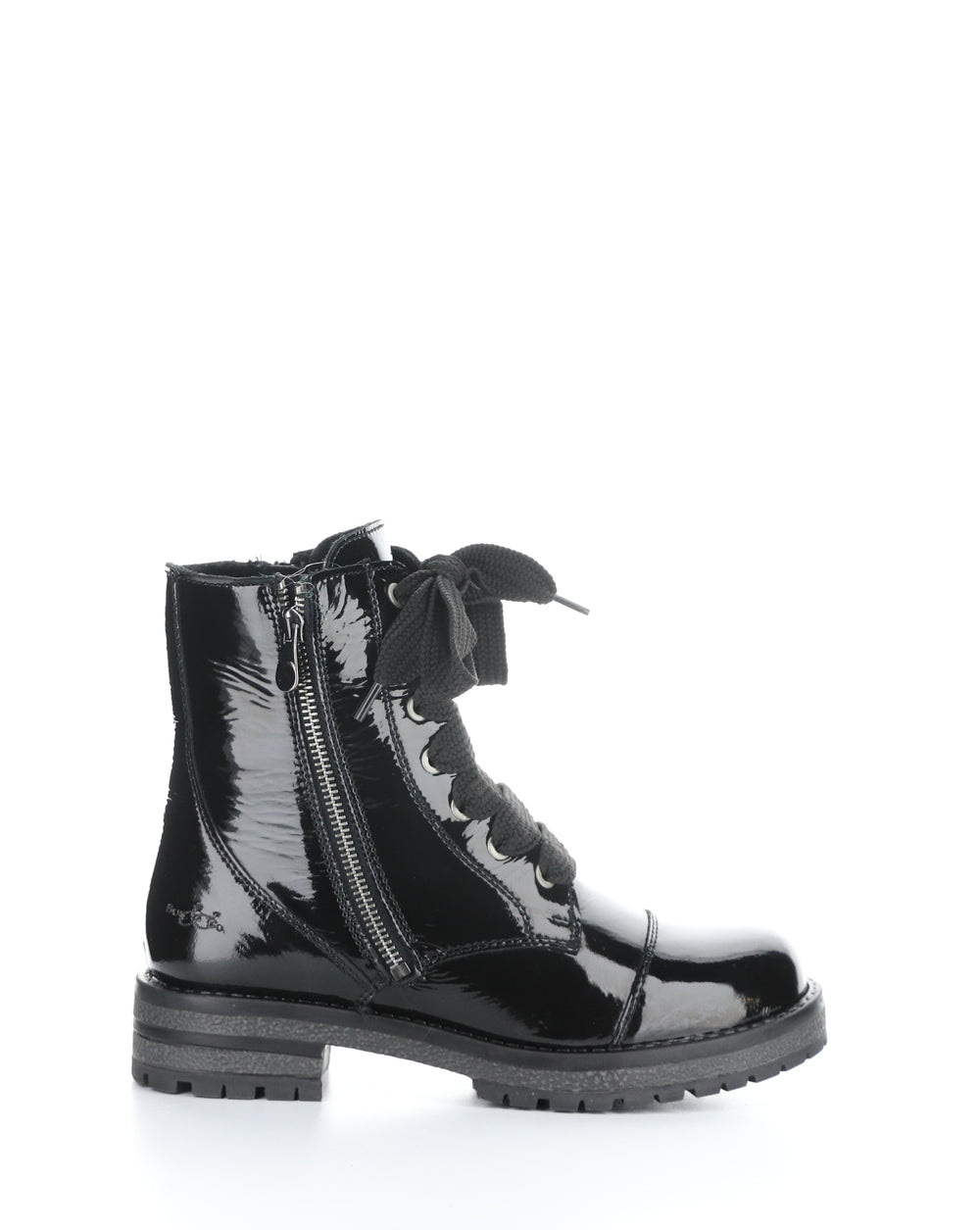 PAULIE BLACK Round Toe Boots BoscoUS