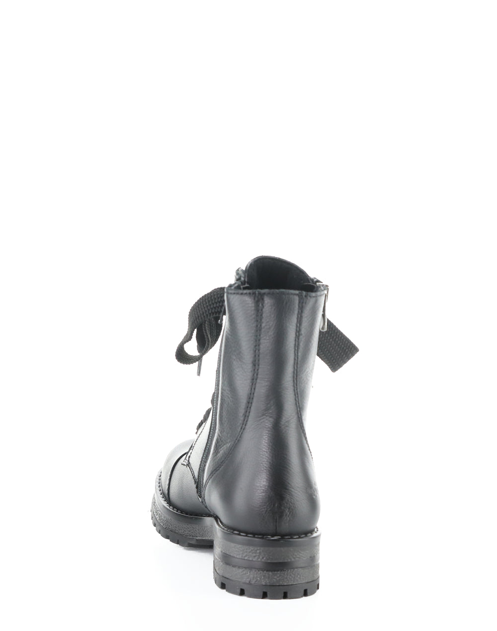 Paulie Black Feel Leather