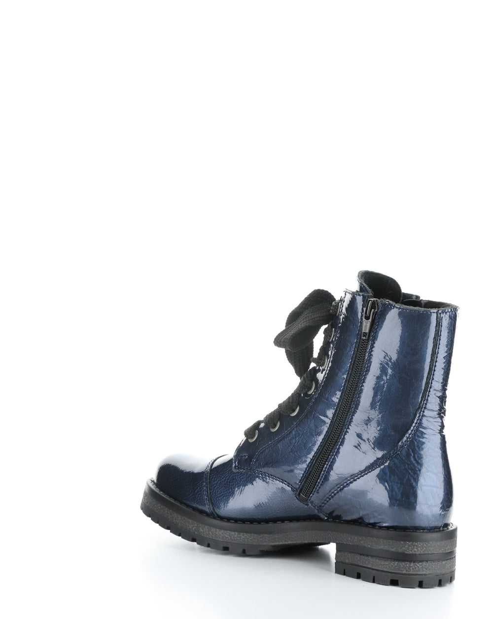 PAULIE BLUE Round Toe Boots